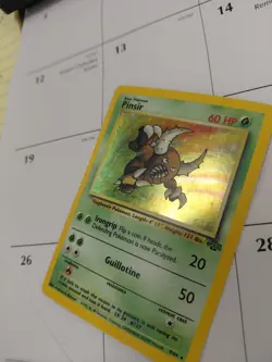 Pokemon TCG Pinsir Jungle 9/64 Holo Unlimited Holo Rare - Image 1