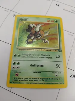 Pokemon TCG Pinsir Jungle 9/64 Holo Unlimited Holo Rare - Image 4