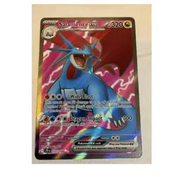 Salamence ex 177/159 Sv09 Journey Together Ultra Rare Holo. NM Pokemon - Image 1