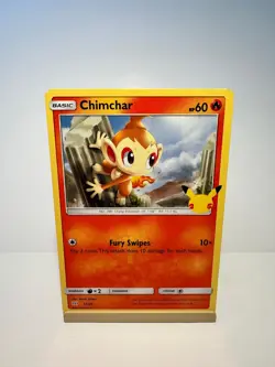Chimchar 012/025 Promo McDonald's 25th Anniversary Promos Pokemon Near Mint - Image 1