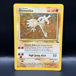 Pokemon TCG - Hitmonlee 7/62 Fossil Holo - Image 1