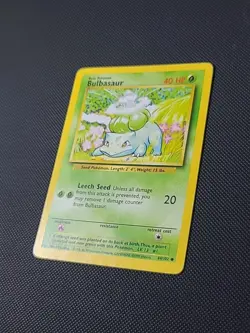 Pokemon Bulbasaur Base Set 44/102 - HP - Image 5
