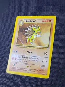 Sandslash 62/110 Uncommon Legendary Collection 2002 Pokemon WOTC Vintage HP - Image 3