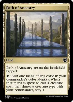 Path of Ancestry - Near Mint MTG Commander: Wilds of Eldraine - Image 1