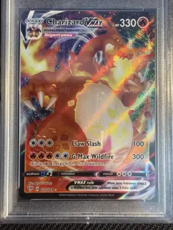Pokemon TCG Darkness Ablaze Charizard Vmax 020/189 PSA 10 - Image 3