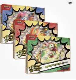 Pokemon TCG Ascended Heroes EX Box 3-Pack (Costco Exclusive Bundle) – NEW ✅ - Image 2