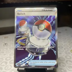Switch 123/94 Full Art Phantasmal Flames Pokemon TCG #2 - Image 1