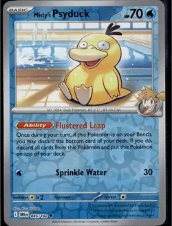 Misty's Psyduck 045/182 Uncommon SV10: Destined Rivals Pokemon TCG - NM - Image 1