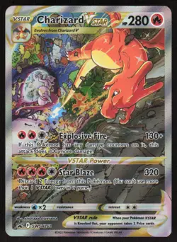 Charizard VSTAR SWSH262 Holo Promo Sword & Shield Promo Pokemon Near Mint - Image 1