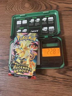 VERY HEAVY! GOD PACKU 22.81g+ Ascended Heroes Pokemon TCG Booster (SEALED)..#17 - Image 1
