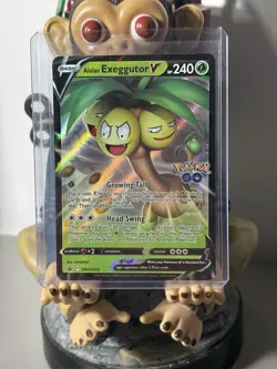 Pokemon ALOLAN EXEGGUTOR V SWSH225 - Pokemon GO - ULTRA RARE HOLO PROMO - MINT - Image 1