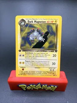 Pokemon 1ST Edition Team Rocket 28/82 Dark Magneton Non-Holo NM - Image 1