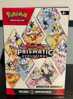 Pokemon TCG Prismatic Evolutions Booster Bundle Box Sealed Eevee & Evolutions - Image 1