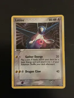 Pokemon TCG Latios Pokemon Ex Latias & Latios 2/10 Ruby And Sapphire 2004 - Image 1