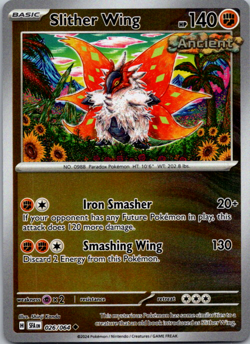 Slither Wing 026/064 Shrouded Fable Reverse Holo Pokemon - Image 1