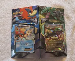 NEW Pokemon Rayquaza EX vs Keldeo EX Battle Arena Decks 820650801686 - Image 1