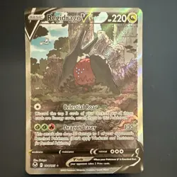 Pokemon Regidrago V 184/195 Silver Tempest Full Art Ultra Rare Holo Basic 220HP - Image 1