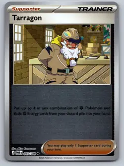 TARRAGON - 085/088 085/088 REVERSE HOLO UC POKEMON PERFECT ORDER NM/M - Image 1