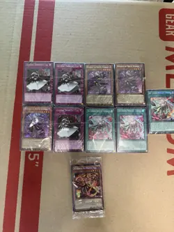 (10)YuGiOh sealed Mitsurugi Deck, Sealed Sky Striker Deck, Sealed Gottoms Deck. - Image 1