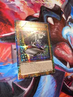 Yugioh! Inspector Boarder RA01-EN010 Quarter Century Secret Rare 1st Edition MP - Image 2