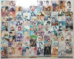 Lot of 100 Japanese Weiss Weiβ Schwarz Dengeki Bunko set - Image 1