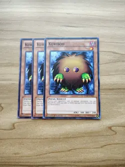 Yu-Gi-Oh! - Kuriboh 3X - Complete Playset Of Common Cards - Image 1