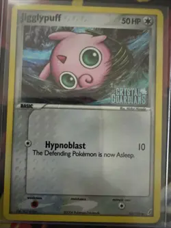 Pokemon Jigglypuff TCG Card 53/100 Crystal Guardians Normal - Image 1