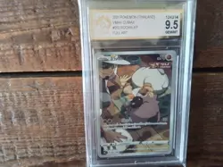 Pokemon Cards promo Holo 202/842 rockruff chr ar sr ex graded slab card art b33 - Image 1