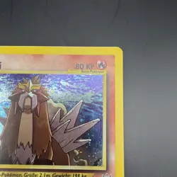 Pokemon Entei Neo Revelation TCG 6/64 Holo Unlimited Rare Card German LP- - Image 3