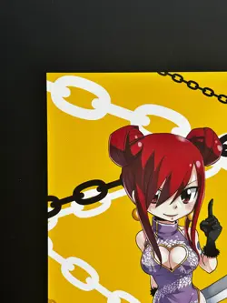 Erza Scarlet Fairy Tail Big Card 005 Japanese Collection Hiro Mashima Limited - Image 3