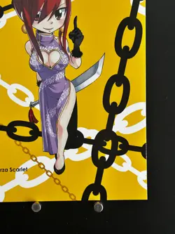 Erza Scarlet Fairy Tail Big Card 005 Japanese Collection Hiro Mashima Limited - Image 5