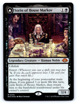 Sorin of House Markov FOIL - Modern Horizons 3 - MTG - Image 1