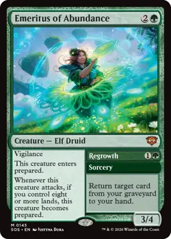 Emeritus of Abundance - Secrets of Strixhaven - MtG - NM - Image 1