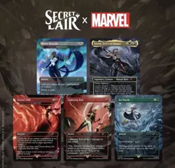 Magic the Gathering MTG Secret Lair Marvel Storm Rainbow Foil Edition - New - Image 3