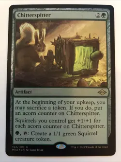 MTG Modern Horizons 2 Chitterspitter Foil 153/303 NM Rare - Image 1