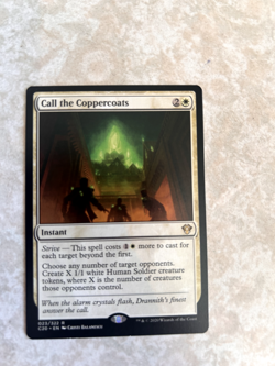 MTG Magic the Gathering Call the Coppercoats Commander Streets of New Capenna NM - Image 1