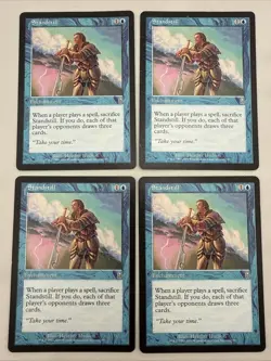 Standstill x4 MTG Odyssey 4x Magic Good Moderate Play MP - Image 1
