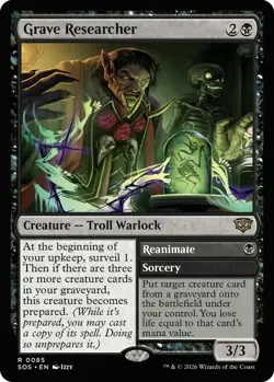 Grave Researcher - 0,50 $ DSCNT PER ADD-ON - MTG - 85 - SOS - Image 1