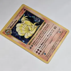 Ninetales 012/102 Base Set Shadowless | Holo Rare | Perfect Centering | Pokemon - Image 3