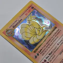 Ninetales 012/102 Base Set Shadowless | Holo Rare | Perfect Centering | Pokemon - Image 4