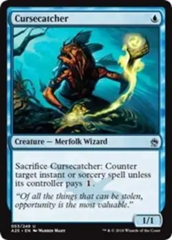 Mint/Near-Mint, English - 1 x MTG Cursecatcher - Foil Masters 25 - Image 1