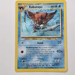 Kabutops 6/75 | Neo Discovery | Holo Rare | Pokemon Card | Great Centering - Image 3