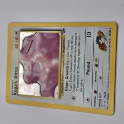 Koga's Ditto 10/132 | Gym Challenge | Holo Rare | Perfect Centering | Pokemon - Image 2
