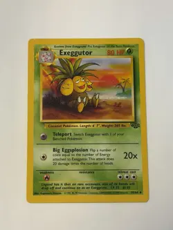 Pokemon Exeggutor TCG Jungle Card 35/64 - Image 1