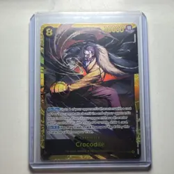 One Piece Card Game Crocodile OP14-120 Alternate Art 10000 Power Foil English - Image 2