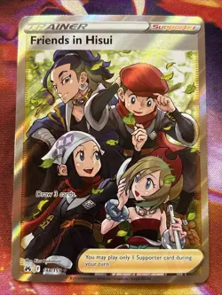 Friends In Hisui 148/159 Ultra Rare Z2023 Pokemon Crown Zenith Full Art Card NM - Image 1