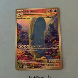 Pokemon Wailord Illustration Rare Holo Card 162/159 Sv09 Journey Together 240 HP - Image 1
