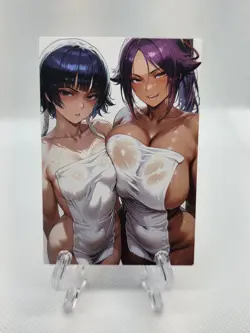 Yoruichi Bleach Anime Waifu Card - Image 1