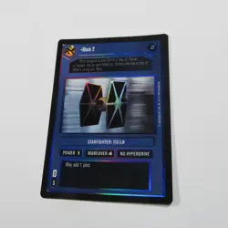 Black 2 FOIL - Premiere Reflections Star Wars CCG Customizeable Card Game SWCCG - Image 2