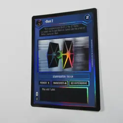 Black 2 FOIL - Premiere Reflections Star Wars CCG Customizeable Card Game SWCCG - Image 3